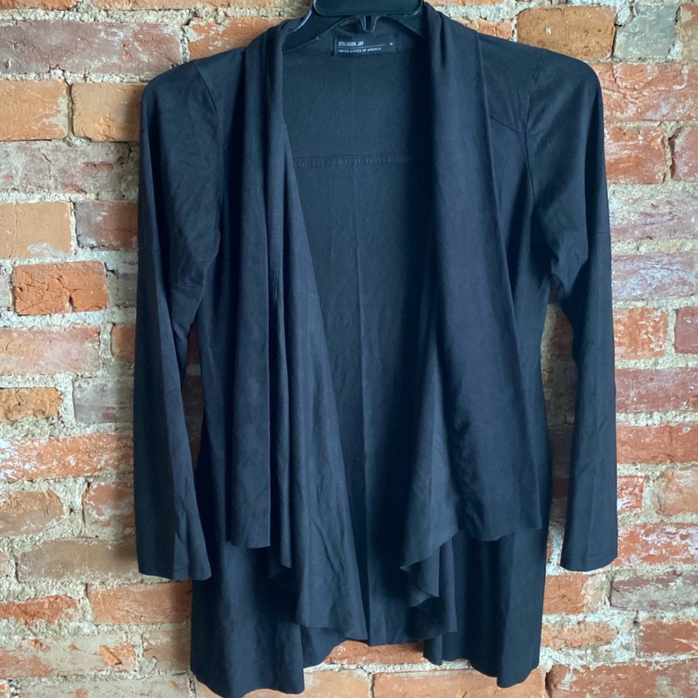 Benjamin Jay luxury suede sweater
